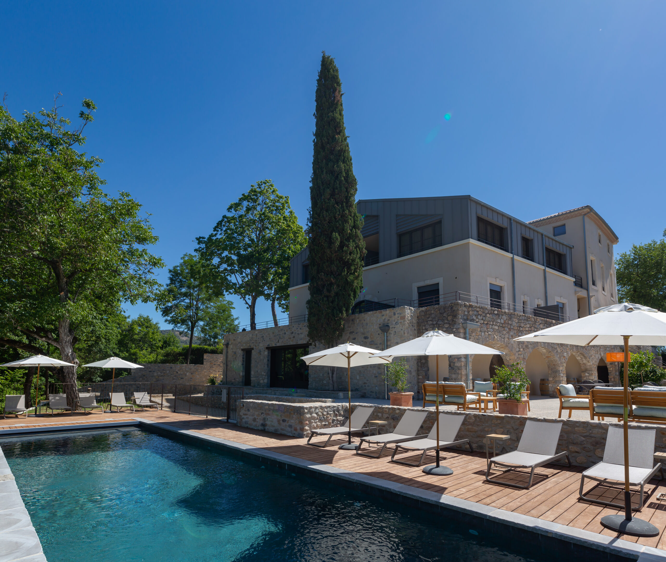 hôtel vallon pont d'arc avec piscine